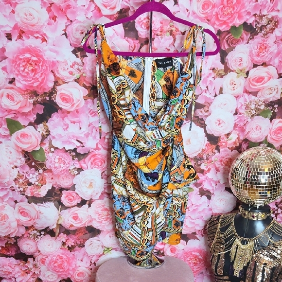 The Sang Dresses & Skirts - THE SANG multicolor mini dress sz Medium, like new condition